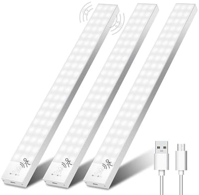 LED Keukenkast Verlichting met Bewegingssensor - 32 cm, 5000 K, Set van 3