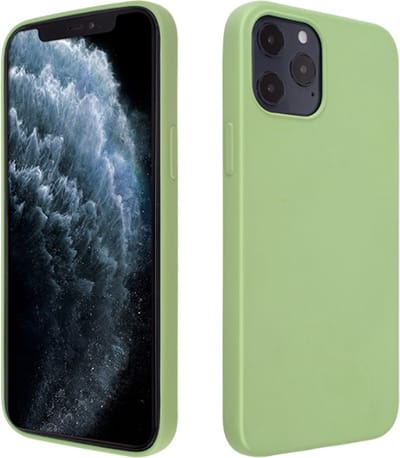 Apple iPhone 13 Back Cover Telefoonhoesje | Groen | Siliconen Hoesje