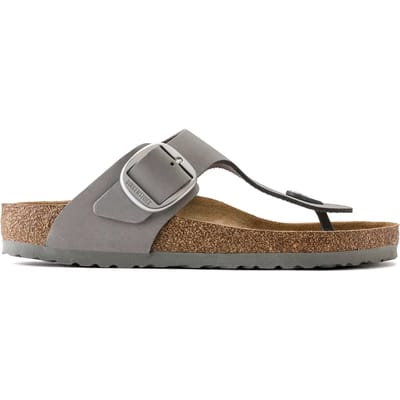 Vrouwenslippers Birkenstock Gizeh Big Buckle Nubuk Leather