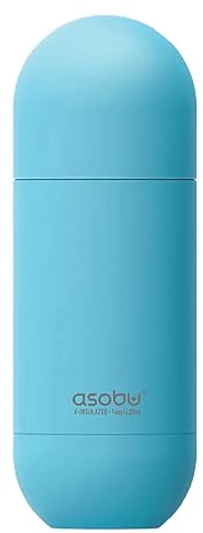 Geïsoleerde Thermoskan 420 ml - Blauw | Perfect voor Koffie en Thee