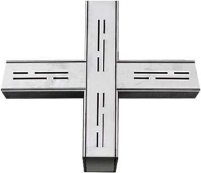 Regenafvoerrooster RVS - Drainagerooster Vloer - Wateroverlast Voorkomen - Roestvrij Staal 304 - 100 cm - Zilver
