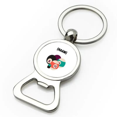 Akyol - biljart met eigen naam flesopener - Biljart - biljarter - sport - 9 bij 3 cm