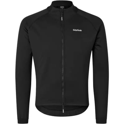 GripGrab - PACR Winter Fietsjack Winddichte Wielrennen Winterjack Thermo Softshell Jacket - Zwart - Heren - Maat S