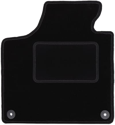Bestuurdersmat zwart voor: Audi A3 8P hatchback, sportback, cabrio (2003-2011)
