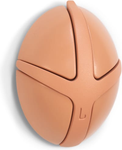 Spinder Design kapstok Tick - Clay Terra / Clay Terra - 3 haken