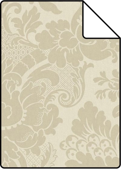 Proefstaal Origin Wallcoverings behang ornamenten warm beige - 26,5 x 21 cm - 347042-S