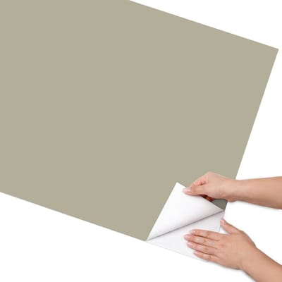 Coloray Meubel Wrap Folie - Romig Meubelfolie - 75x150 cm - Decoratiefolie Donkere crème - Meubel Wrap Folie - Minimalist Meubelfolie - Plakfolie Meubels - Keuken decoratie - Achtergronden en patronen