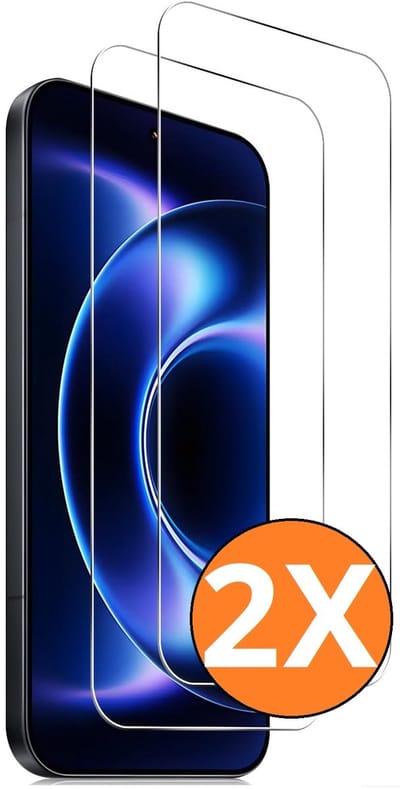 Screenprotector geschikt voor Xiaomi Redmi 17C 5G / Redmi 14C Screen Protector - gehard Glas Tempered Glass - 2 Stuks