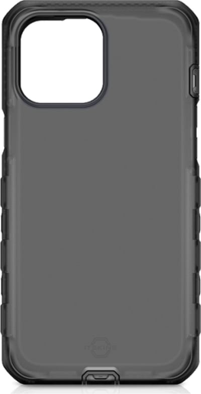 Itskins Hoesje Siliconen Geschikt voor iPhone 13 - Itskins Supreme Frost Backcover - Grijs