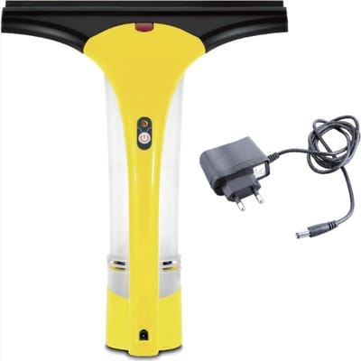 Hofftech Elektrische ruitenreiniger - oplaadbaar - met sproeifles - 120 ml watertank - 25 min gebruiksduur