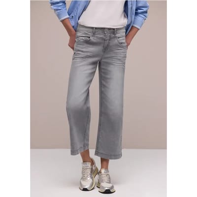 7/8 High Waist Wide Legs jeans in Loose Fit