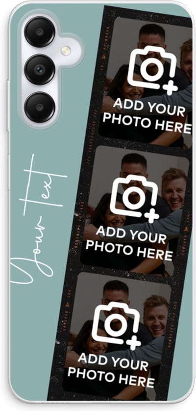 Gepersonaliseerd - Case Company® - Hoesje geschikt voor Samsung Galaxy A05s hoesje - Filmrol N°1 - Soft Cover Telefoonhoesje - Bescherming aan alle Kanten en Schermrand