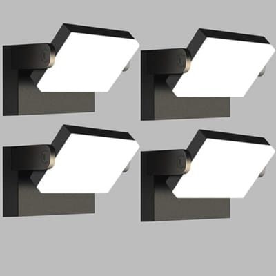 40 W LED Buiten Wandlamp Met Draaibaar Paneel - 3000 Lumen IP65 Waterdicht