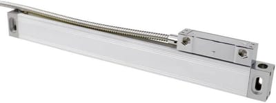 Lineaire Encoder - Lineaire Schaal Liniaal - Machine Precisie Meten - Hoge Snelheidsstabiliteit - 600mm Werklengte - Zilver