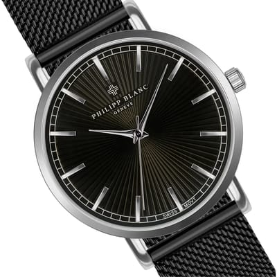 Horloge met band Philipp Blanc Vernier Link