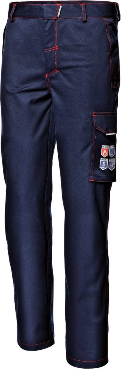 SIR SAFETY POLYTECH MODAC Werkbroek HEREN Veiligheidsbroek Donkerblauw - Brandvertragend - Antistatisch - Met Kniezak