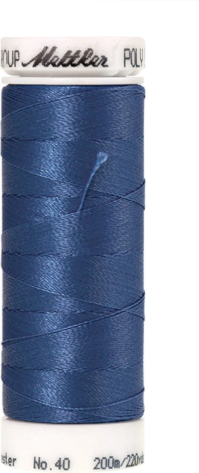 Mettler borduurgaren - Blauw - Nr 3620 - Polysheen - 200 meter