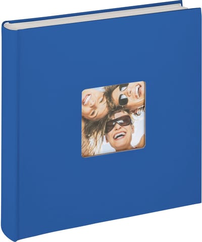 Walther FA-208-Z Fun - Design album - Formaat 30 x 30 cm - Koningsblauw
