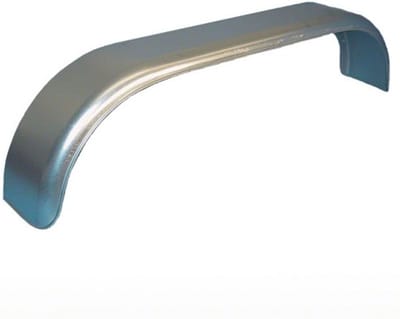 Dragon-Tools Spatbord metaal - tandem - gegalvaniseerd - 1520 x 220 x 380 mm