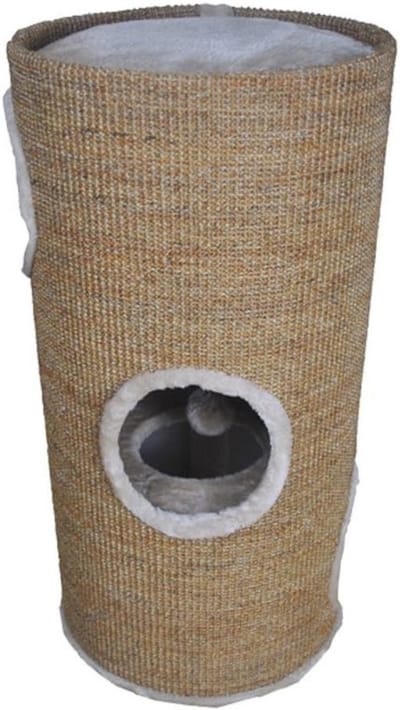 SVN® Krabton - Krabpaal - Krabton voor Katten - Lichtbruin.- ‎36cm x 36cm x 70cm