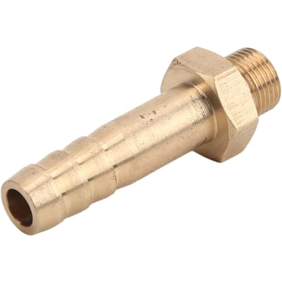 Gasfles Adapter Aluminiumlegering 10mm Ventiel Fitting Onderdelen met Twee Rubberen Ringen voor Buiten Kamperen Barbecue