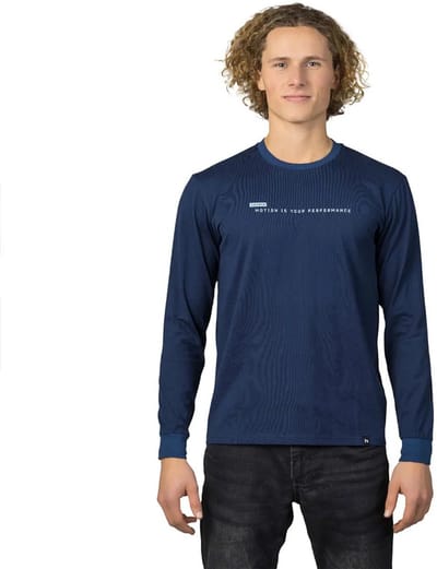 Hannah Kirk T-shirt Met Lange Mouwen Blauw XL Man