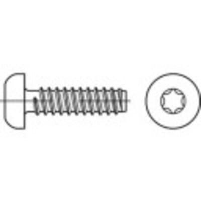 TOOLCRAFT 149473 Lenskop-plaatschroeven 3.5 mm 50 mm T-profiel Staal Galvanisch verzinkt 500 stuk(s)
