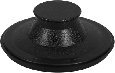 Afvoer Stopper - Keuken Plug - Afval Verwerken - Waterdicht Geurpreventie - 35x35mm - Zwart