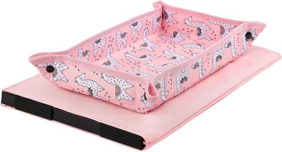 Vliegtuig Tafelhoes - Reis Organizer - Kinderen Onderweg - Hygiënisch & Stabiel - 44 x 30 cm - Alpaca