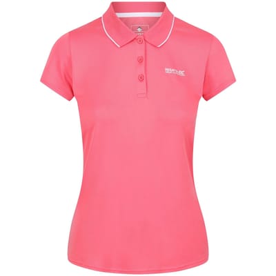 Regatta Dames/dames Maverick V Polo Shirt (Tropisch Roze)