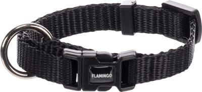Flamingo Ziggi - Halsband Honden - Halsband Ziggi Zwart Xxs 15-25cm 10mm - 1st - 133601 - 1st
