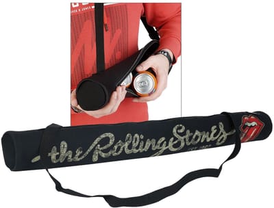 The Rolling Stones Tas voor blikjes met print Unisex Koeltas - zwart - Standard