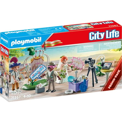 Playmobil City Life - City Life Bridal Couple with Camera Promo Pack - 71367