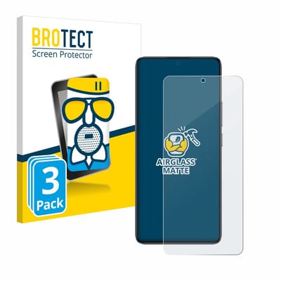 BROTECT - Screenprotector voor Xiaomi Poco F7 Pro - Folie Beschermfolie Beschermglas matte 3 Stuks