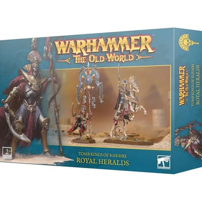 Beeldje Games Workshop Warhammer ToW - Tomb Kings of Khemri Hérauts Royaux