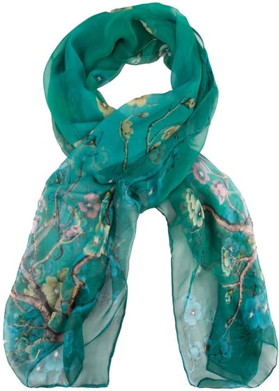 Cosensi - Chiffon Sjaal - Multifunctionele Sjaal - Lichtgewicht en Elegant - 63x20 Inch - Kleurvol - Perfect voor Casual en Formeel - Ideaal Access...