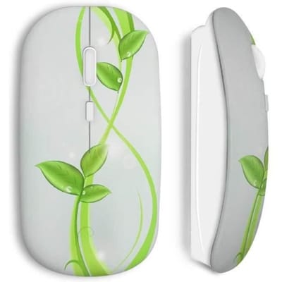 Souris sans fil Green plants