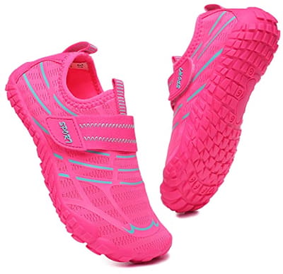 PiDaGlobal Waterschoenen voor kinderen, strandschoenen, voor jongens en meisjes, zwemschoenen, badschoenen, sneldrogende aquaschoenen, licht, antislip, blote voeten-sportschoenen