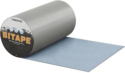 Zelfklevende Bitumentape 300mm x 10m - Waterdichte Afdichting Dak, Goot en Gevel - UV-Bestendig Aluminium
