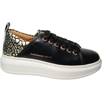 Damesschoenen Alexander Smith Wembley vrouw-zwart zilver