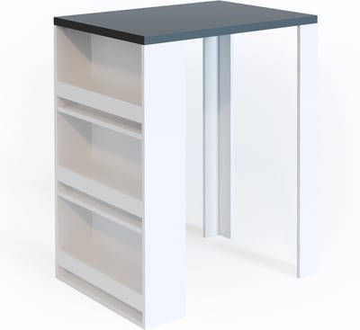 Vicco Bartafel – 57 x 80 cm Antraciet/wit