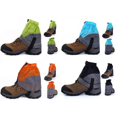 Outdoor Gaiters Mouw Beenbeschermer Klimmen Enkelmouw Sneeuwveld Woestijn Wandelen Waterdicht Anti-Vuil Gaiters Mouw groen