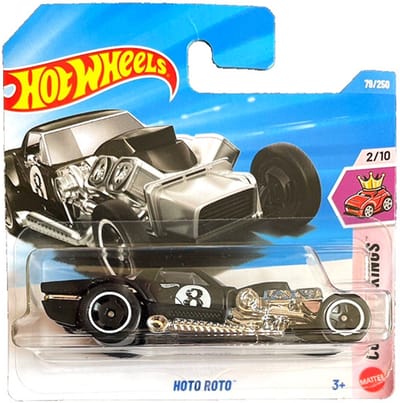 HOT WHEELS HOTO ROTO BLACK MATT 79/250 HW COMPACT KINGS 2/10 SHORT CARD 2026 1:64