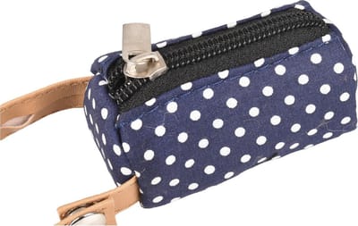 Flamingo - Poepzakhouder Dot Riri - Blauw - 12.5 x 4.5 x 4.5 cm