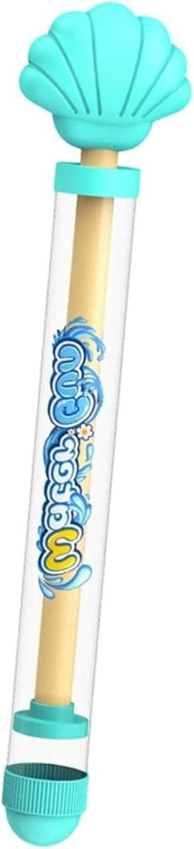 Uittrekbare Watersproeier - Waterpistool Lichtgevend - Buiten Spelen - Dynamische Waterstralen - 36 cm - Cyaan Blauw