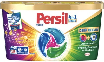 Persil - Wasmiddel - Wasmiddelcapsules Discs Gekleurde Was - Voor Gekleurde Was - 30 wasbeurten - Voordeelverpakking - 2 stuks