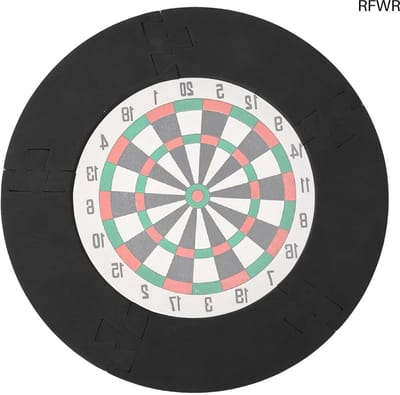 RFWR® Uitgebreide Dartbord Surround Ring - EVA Dart Board Wandbeschermer voor Muurbeveiliging
