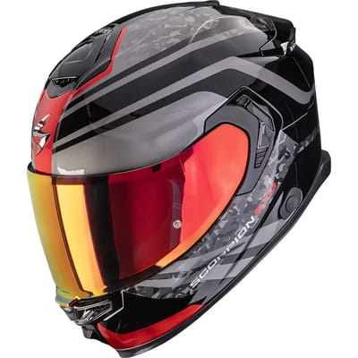 Scorpion EXO-GT SP Air Arten Black Red - Integraalhelm - Maat XXL - Motorhelm - ECE 22-06 gekeurd