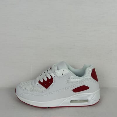 Gave air sneakers wit bordeaux rood Wit / 37