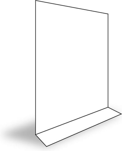 Ambisphere - Partytent zijwand PVC zonder ramen | 2 meter | 200cm hoog - PVC - WIT